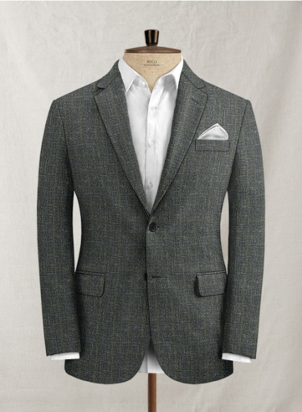 Italian Linen Denilo Checks Jacket