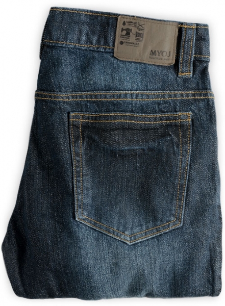 Falcon Blue Hard Wash Whisker Jeans