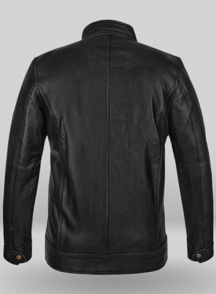 Black Zac Efron Baywatch Leather Jacket