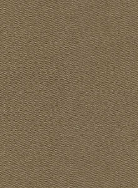 Earthy Brown Cotton Power Stretch Chino Jeans