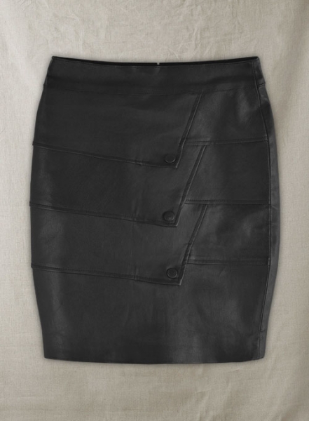Flaky Leather Skirt - # 182