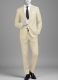 Napolean Light Beige Wool Suit