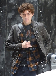Tom Holland Leather Jacket Tom Holland Leather Jacket