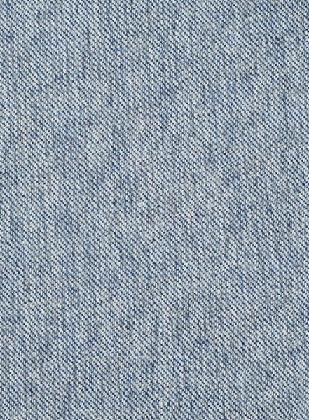 Light Blue Denim Tweed Pants