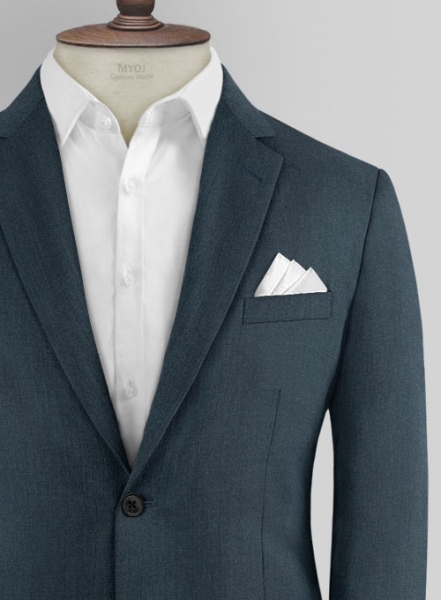 Reda Ebony Blue Wool Jacket