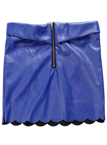 Lazer Leather Skirt - # 185