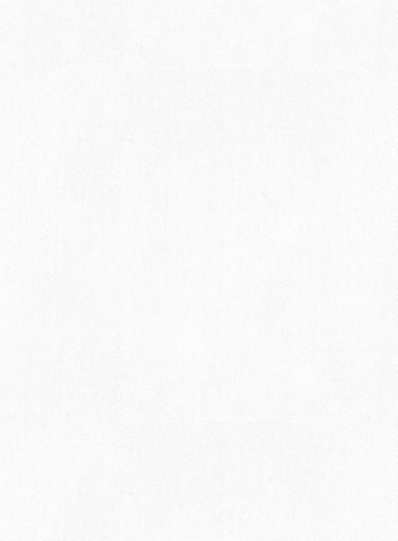 Royal Twill White Cotton Shirt - Full Sleeves