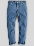 Classic Heavy Blue Stone Wash Jeans