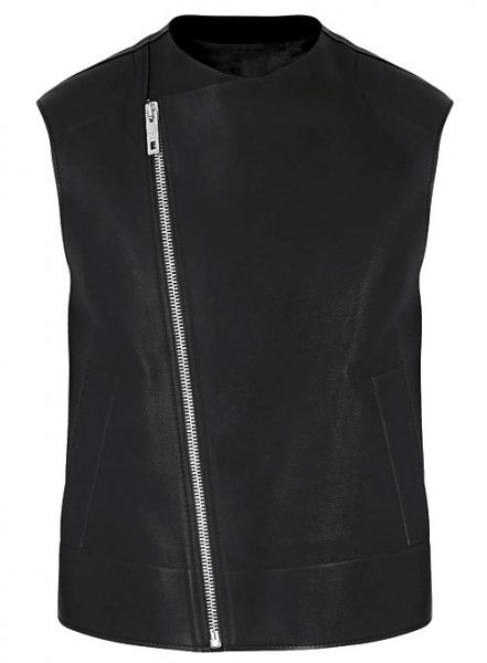 Leather Vest # 344