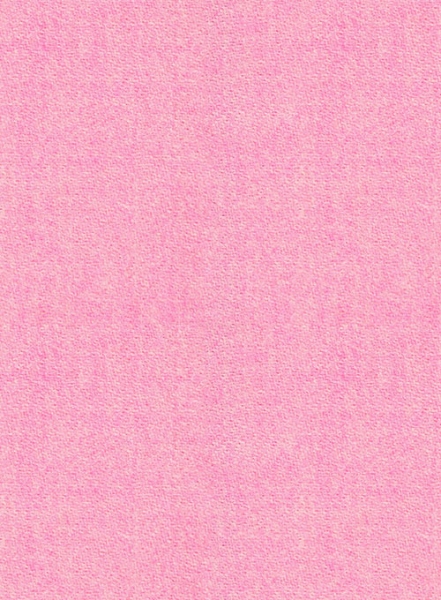 Melange Spring Pink Tweed Overcoat