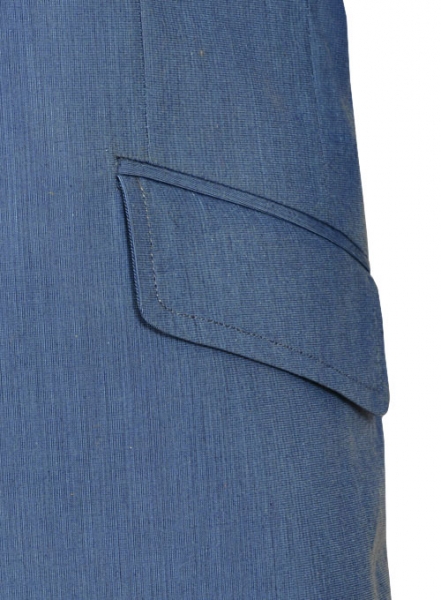 Havana Euro Blue Chinos Manhattan Style Jacket