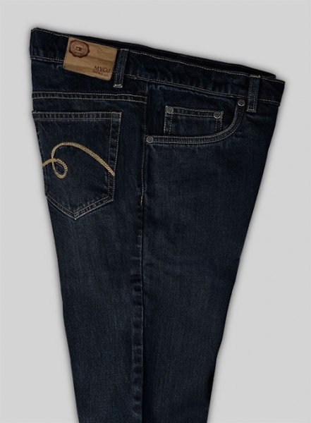 Eddie Blue Mud Wash Jeans - Look #651