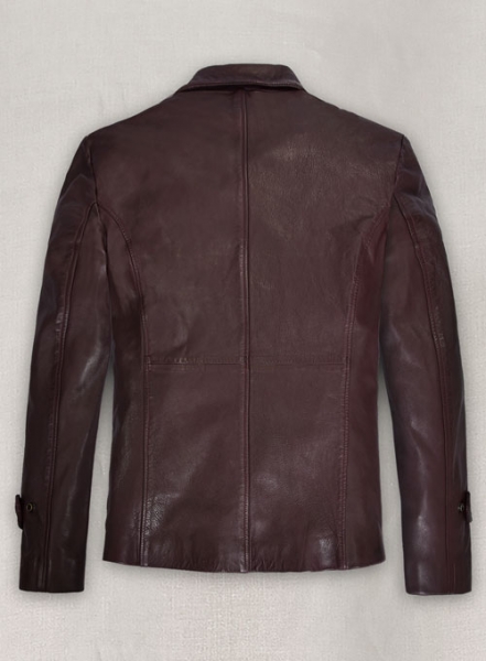 Robert Downey Jr Leather Blazer #1