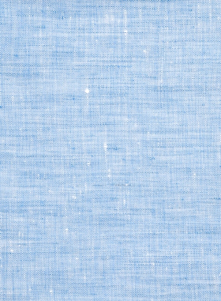 Dublin Blue Linen Shirt - Half Sleeves