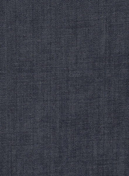 Selvedge Orange Denim Jeans - Raw Unwashed