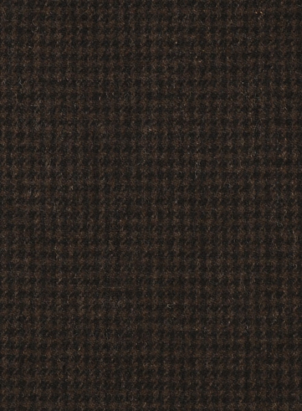 Houndstooth Dark Brown Tweed Pants