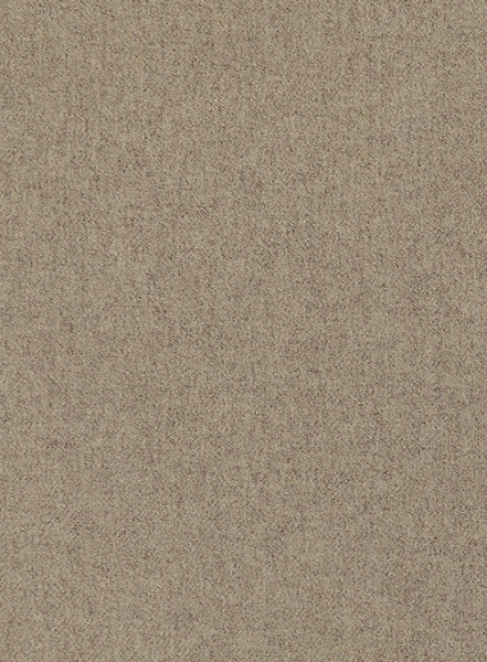 Light Weight Light Brown Tweed Pea Coat