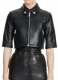Katie Stevens The Bold Type Leather Jacket