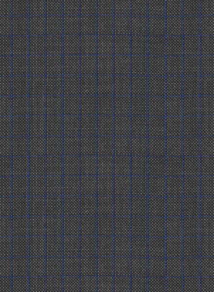 Napolean Nailhead Box Gray Wool Pants