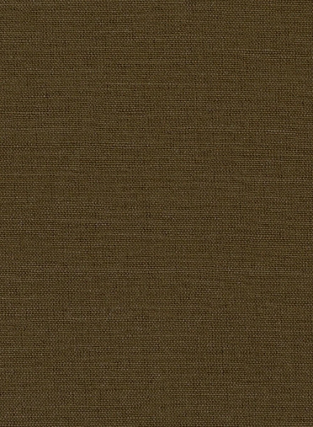 Safari Congo Brown Cotton Linen Pants