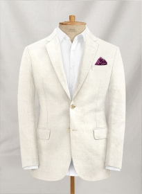 Safari Natural Cotton Linen Jacket