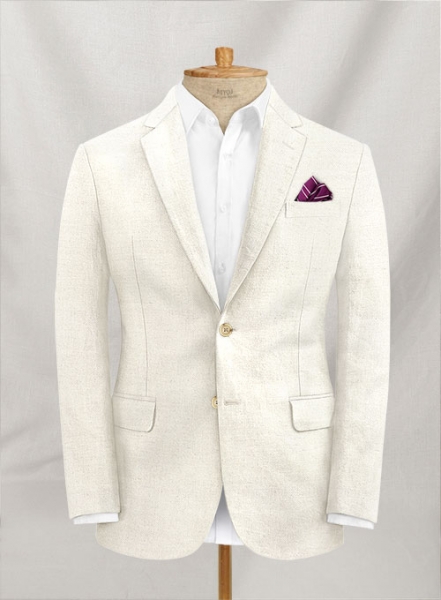 Safari Natural Cotton Linen Jacket
