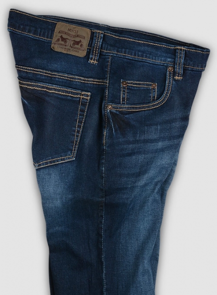 Titus Blue Indigo Wash Whisker Stretch Jeans