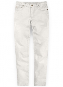 Heavy Light Beige Chino Jeans