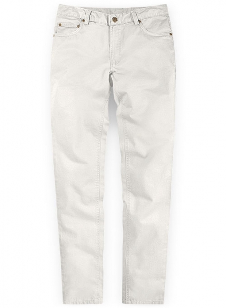Heavy Light Beige Chino Jeans