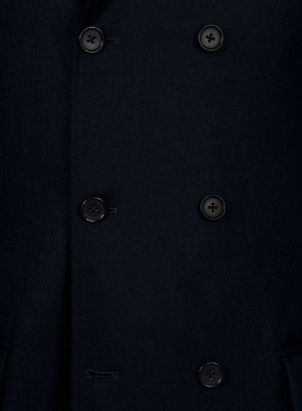 Light Weight Navy Couture Tweed GQ Trench Coat
