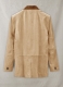 Latte Beige Suede Hampton Leather Blazer