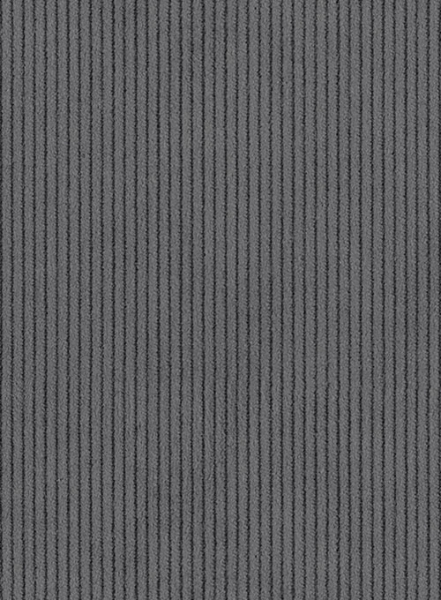 Dark Gray Thick Corduroy Trousers - 8 Wales
