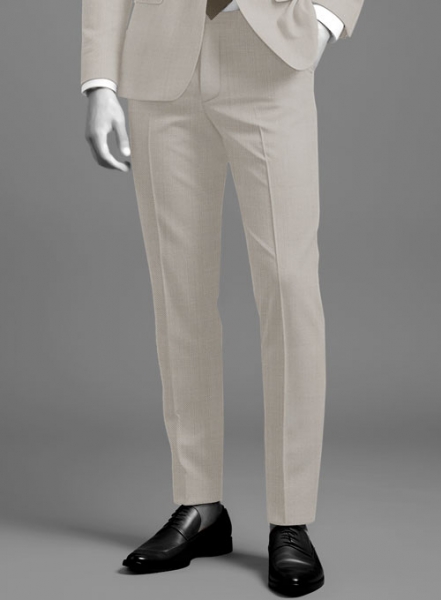 Napolean Muted Beige Wool Suit
