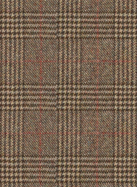 Como Checks Tweed Pea Coat