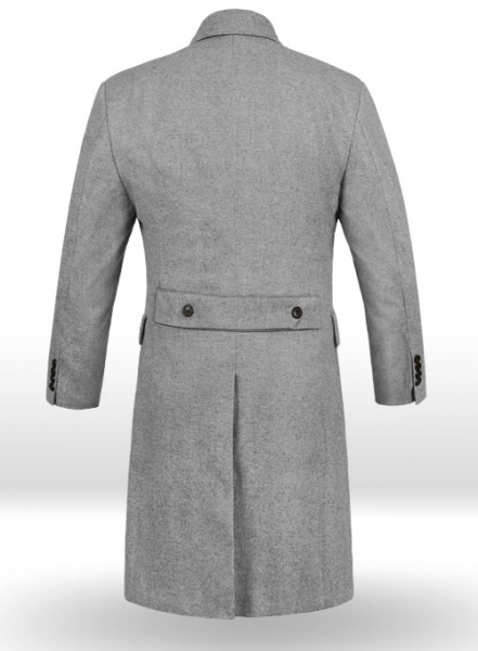 Musto Light Weight Light Gray Tweed Overcoat