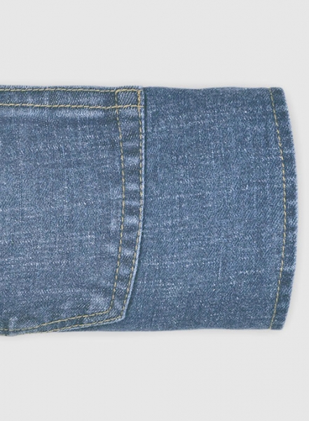 Sailor Blue Stone Wash Stretch Jeans