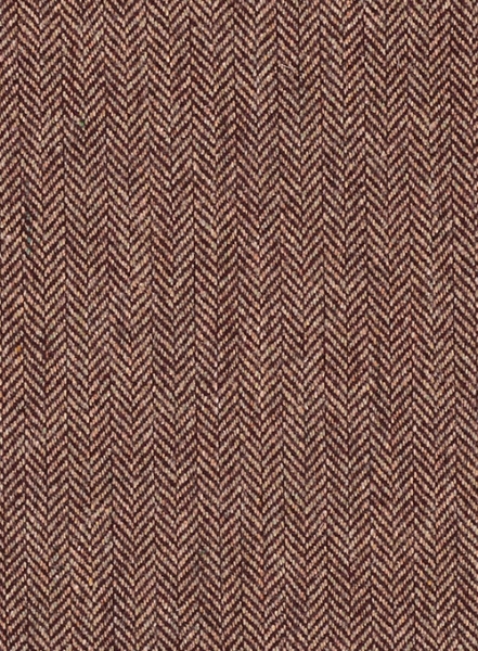 Galway Wine Herringbone Tweed Jacket