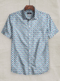 Liberty Purin Cotton Shirt - Half Sleeves