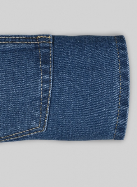 Cove Blue Light Wash Stretch Jeans