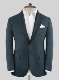Reda Ebony Blue Wool Jacket