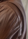 Spanish Brown Military M-65 Leather Jacket