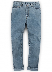 Indigo Blue Light Weight Blast Wash Jeggings - Look # 415