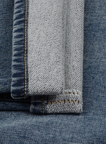 Knitted Jogger Denim Stretch Jeans - Desert Wash