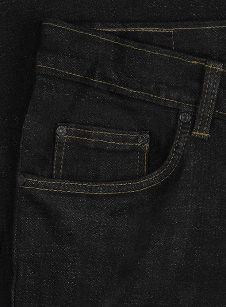 Logan Black Hard Wash Stretch Jeans