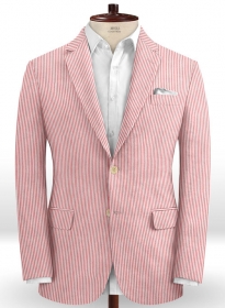 Caccioppoli Seersucker Prima Jacket