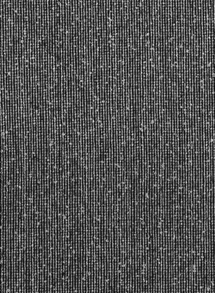 Light Weight Slubby Black Tweed Jacket