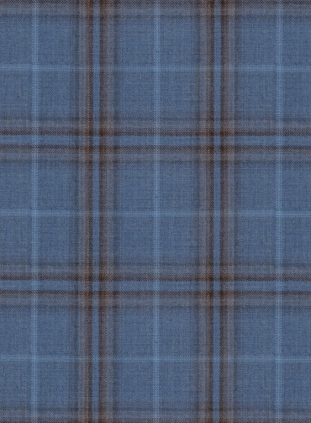 Napolean Tavia Blue Wool Suit