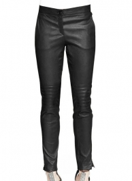Athens Leather Biker Pants
