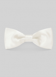 Cream Satin Bow