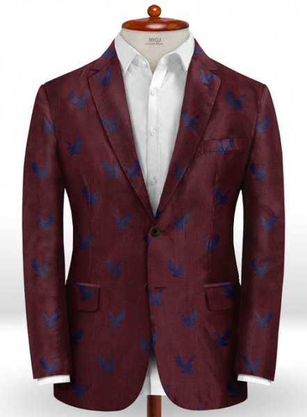 Eagle Wine Wool Jacket